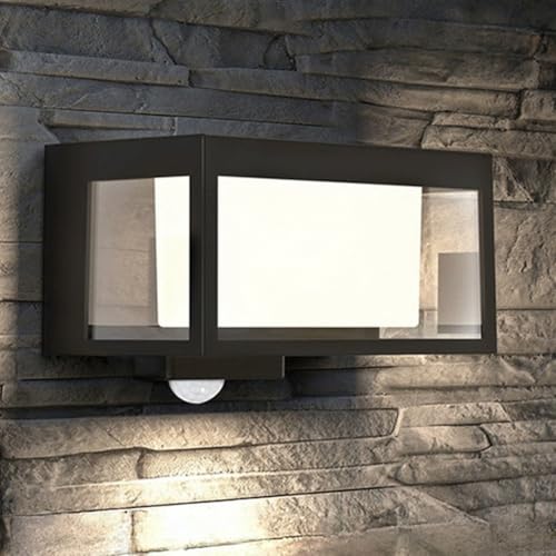 Lámpara solar de pared para valla exterior impermeable y balcón 6