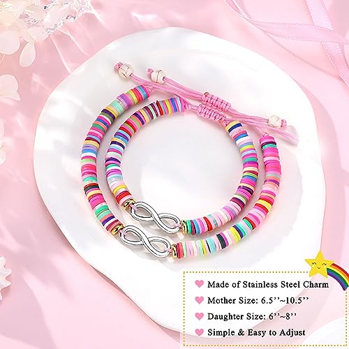 Infinite Love Back to School Bracelet Mommy and Me Mom and Daughter Kindergarten Pre K Gifts3
