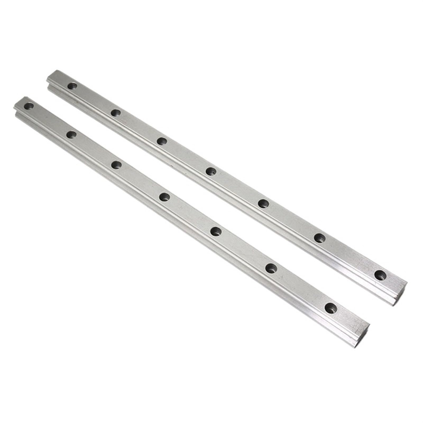 Guide Coulissant linéaire Miniature Rail de Guidage carré HGR15 HGR20 HGR25 HGR30, 2 pièces, 4 pièces, glissières de Chariot for CNC(2 Rails 4 HGH30CA,500mm)