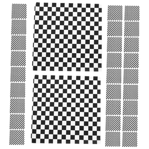 FUNOMOCYA 100pcs Greaseproof Hamburger Paper Sheets Food Basket Liner Sandwich Wrap Paper Baking Sheets Oil-resistant Food