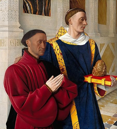 Poster mural Jean Fouquet 60x90cm pour habiller facilement un grand mur blanc de maison