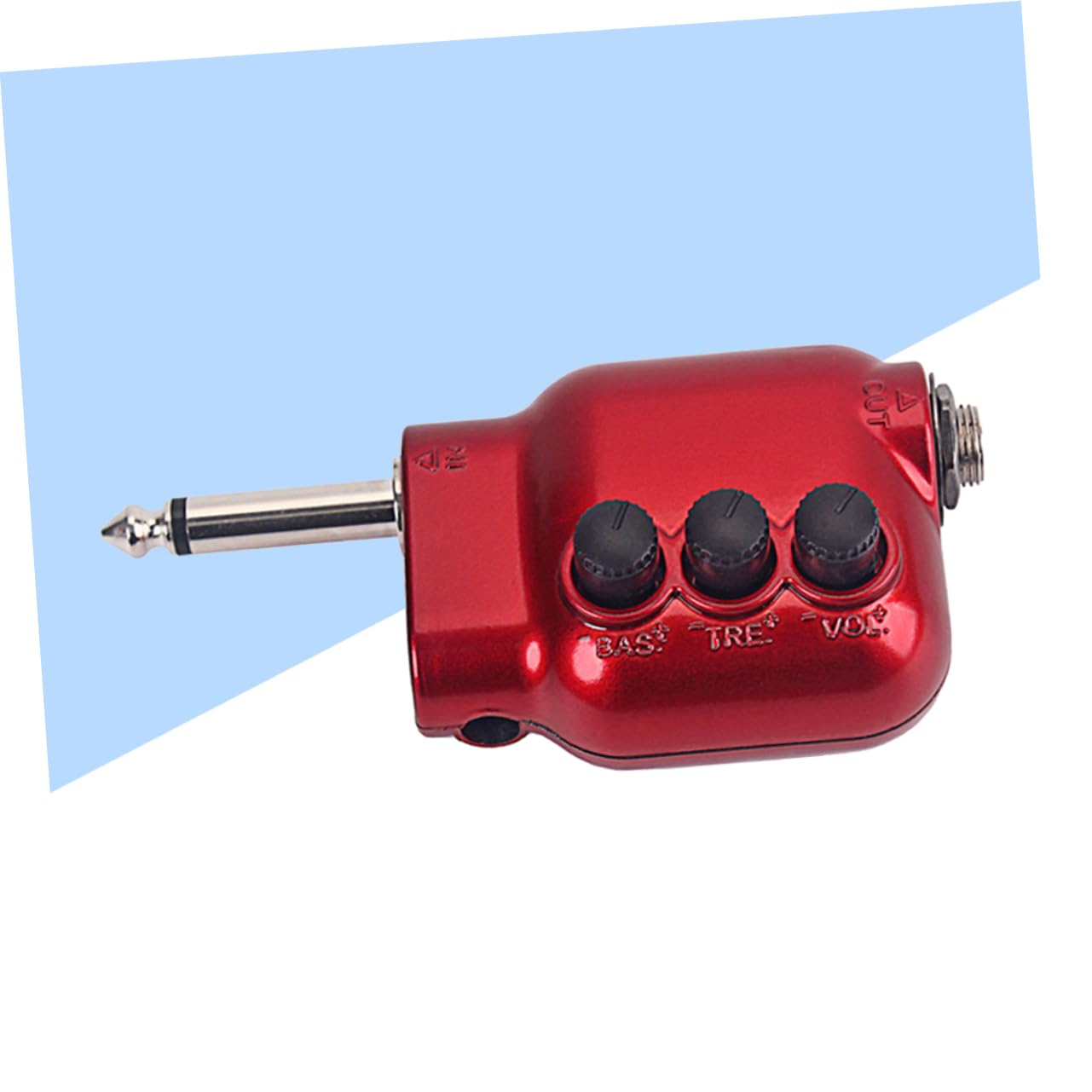 Preamplificatore Sz02 Rosso con Spina 6, 35mm, Eq 2 Bande