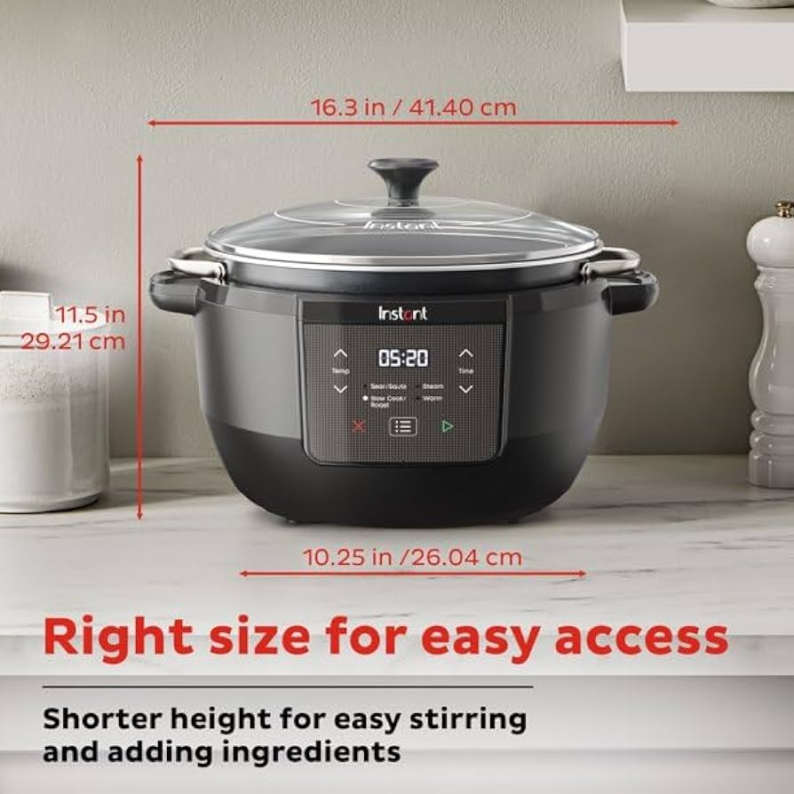 Amazon.com: Superior Cooker Chef Series 7.5 Qt Slow Cooker