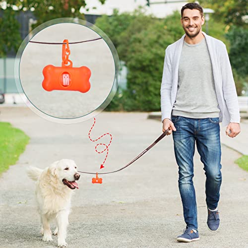 Zhehao 120 Pcs Bone Shaped Dog Poop Bag Dispensers with Disposal Bag Dog Waste Bag Holder Small Dog Bag Dispenser with Hook for Pet Puppy Walking Hiking Camping, 8 Colors Zhehao 120 Pcs Bone Shaped Dog Poop Bag Dispensers with Disposal Bag Dog Waste Bag Holder Small Dog Bag Dispenser with Hook for Pet Puppy Walking Hiking Camping, 8 Colors
