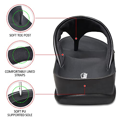 AEROTHOTIC Arch Supportive Strappy Orthotic Comfortable Flip Flops Cushion Soft Toe Post Non-Slip Summer Casual Travel Walking Thong Sandals Women Beach Essentials4