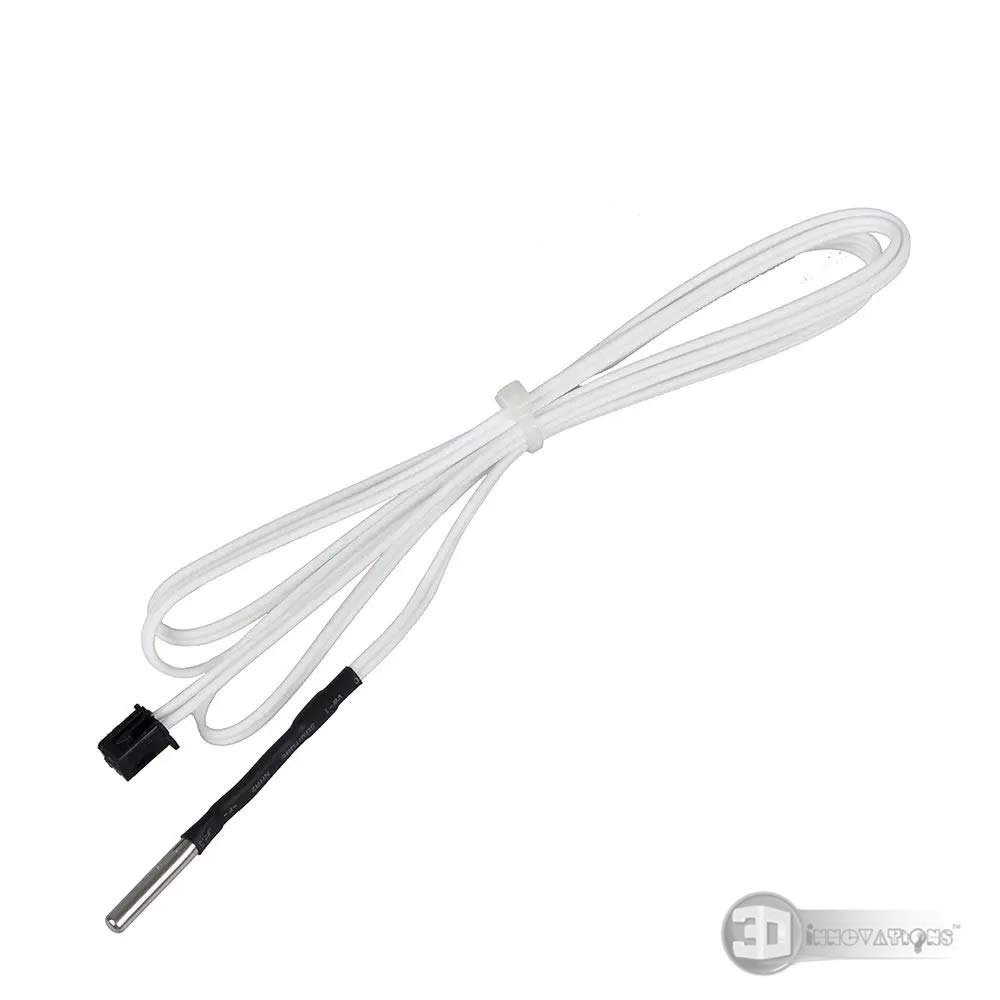 3D Innovations HT-NTC100K Thermistor High Temperature Sensor 350 Degrees B3950 for 3d printer length 1M