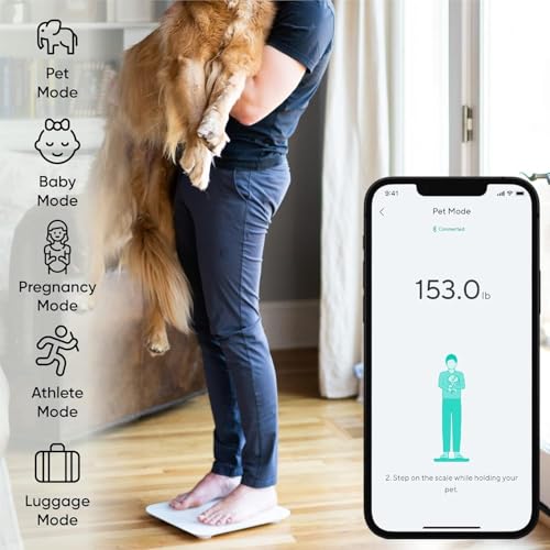 Wyze Fitness Smart Scale for Body Weight - Water Weight and Muscle Mass Tracking, BMI, Body Fat Percentage, and Heart Rate Monitoring, Wireless Digital Scale - Image 7