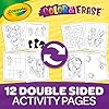 Crayola PAW Patrol Sticker Activity Pad, 12 PAW Patrol Coloring Pages, 100+ Stickers, Travel Activity, PAW Patrol Toys, Toddler Gifts #2