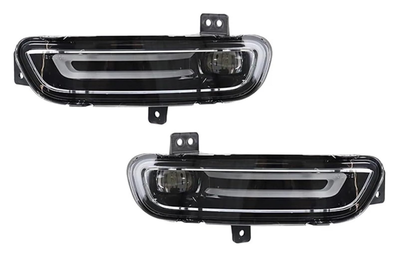 Ciloc Para Grand Para Cherokee 2017-2021 Luz Giro Indicador Espejo Lateral 68273052AC 68273053AC Conducción Diurna Coche Foglight Foglamp DRL Faros Marcha Luz Intermitente Retrovisor(1 par)