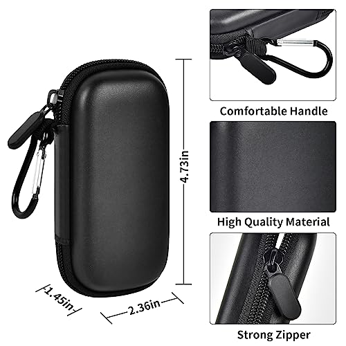 Case-for-KardiaMobile-1L-6L-Personal-EKG-Monitor-Storage-Holder-Fits-for-Sec-Portable-Heart-Rate-Monitor-Cardiac-Mobile-Heart-Monitor-Bag-OrganizerPill-Box-IncludedBox-Only-Full-Black