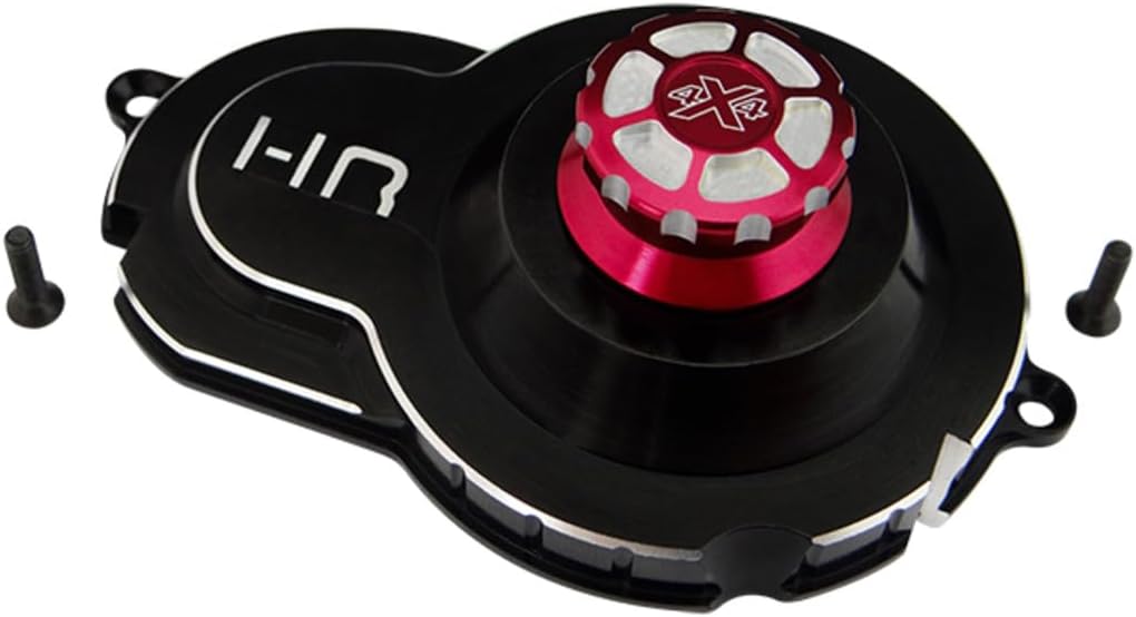 Hot Racing SCXT3201 Aluminum Transmission Spur Gear Cover - Scx 2