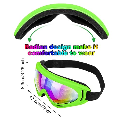 Ski Goggles, Snowboard Goggles for Men Women Kids, Skiing Snowboard Motorcycle Glasses for Adult Youth - Image 5