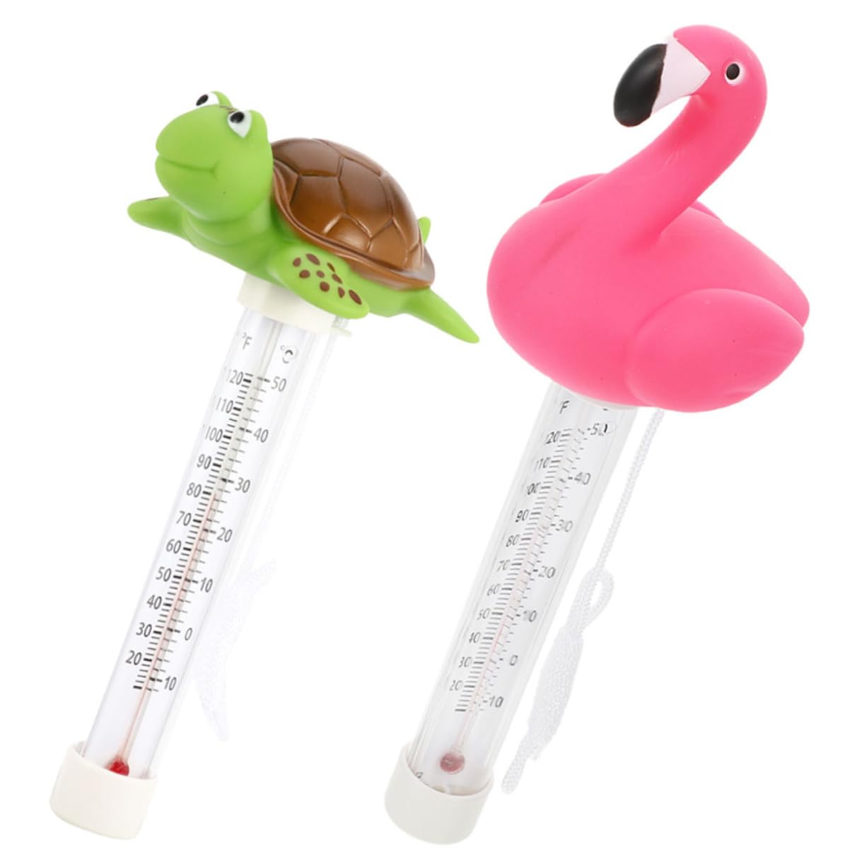 YARNOW 5 Set Di Termometri Per Acqua Galleggianti Fahrenheit/celsius Plastica Misurazione Rapida 2 Pezzi*5