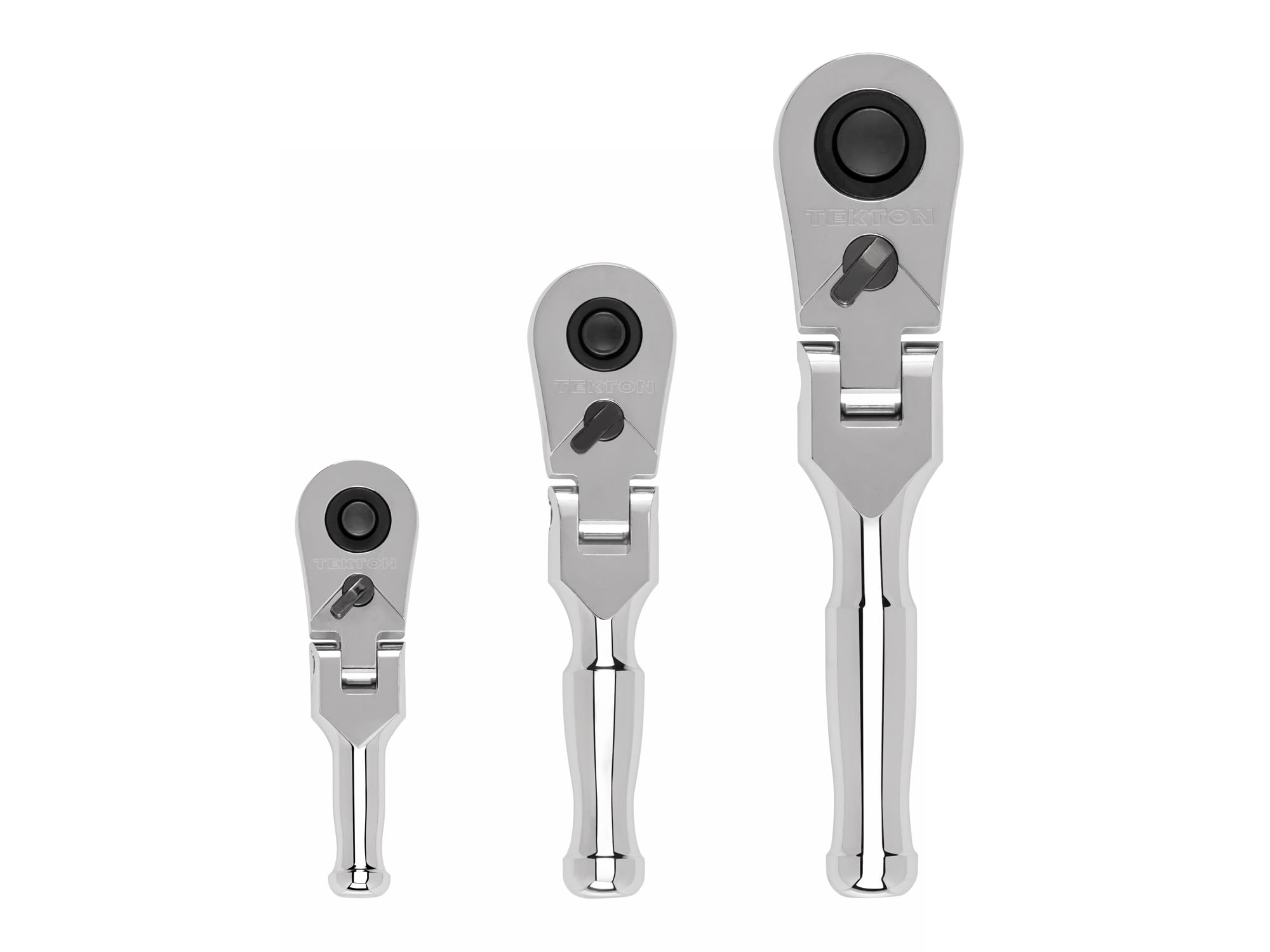 1/4, 3/8, 1/2 Inch Drive Stubby Ratchet Set, 3-Piece | SRH99304