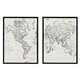 Kate and Laurel Sylvie Vintage Black and...