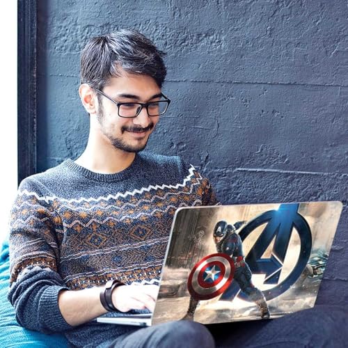 Image of Full Body Laptop Skin /Sticker /Cover Bubble-Free| Laminated| Removable| HD Quality Sticker for Laptops Upto 15.6 Inches Compatible with Hp /Dell /Acer /Lenovo /Asus etc.(DSGN-424)