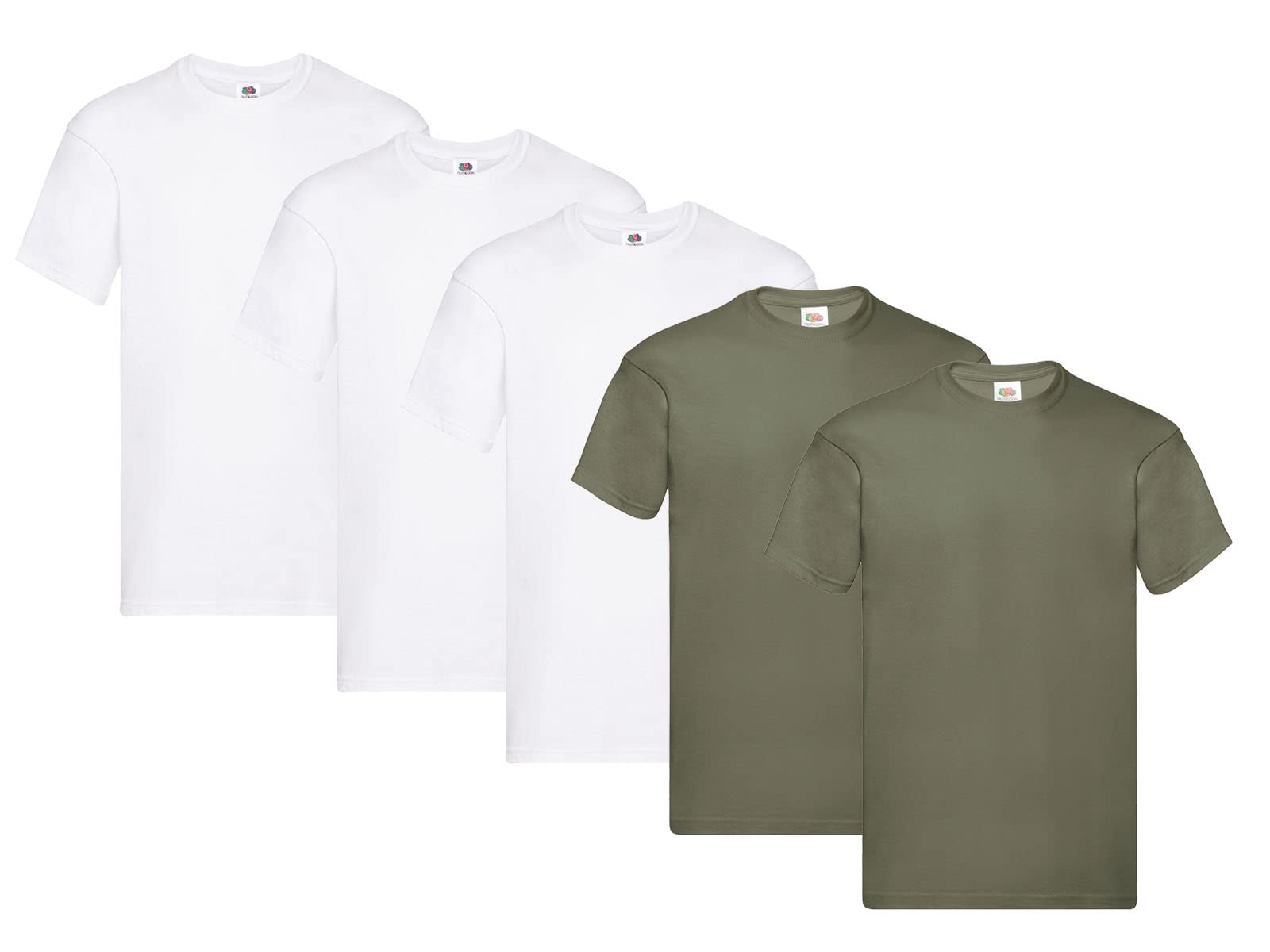 Fruit of the Loom Men's T-Shirt Iconic Tee, Lightweight Ringspun Tee, 5 Pack — view 19