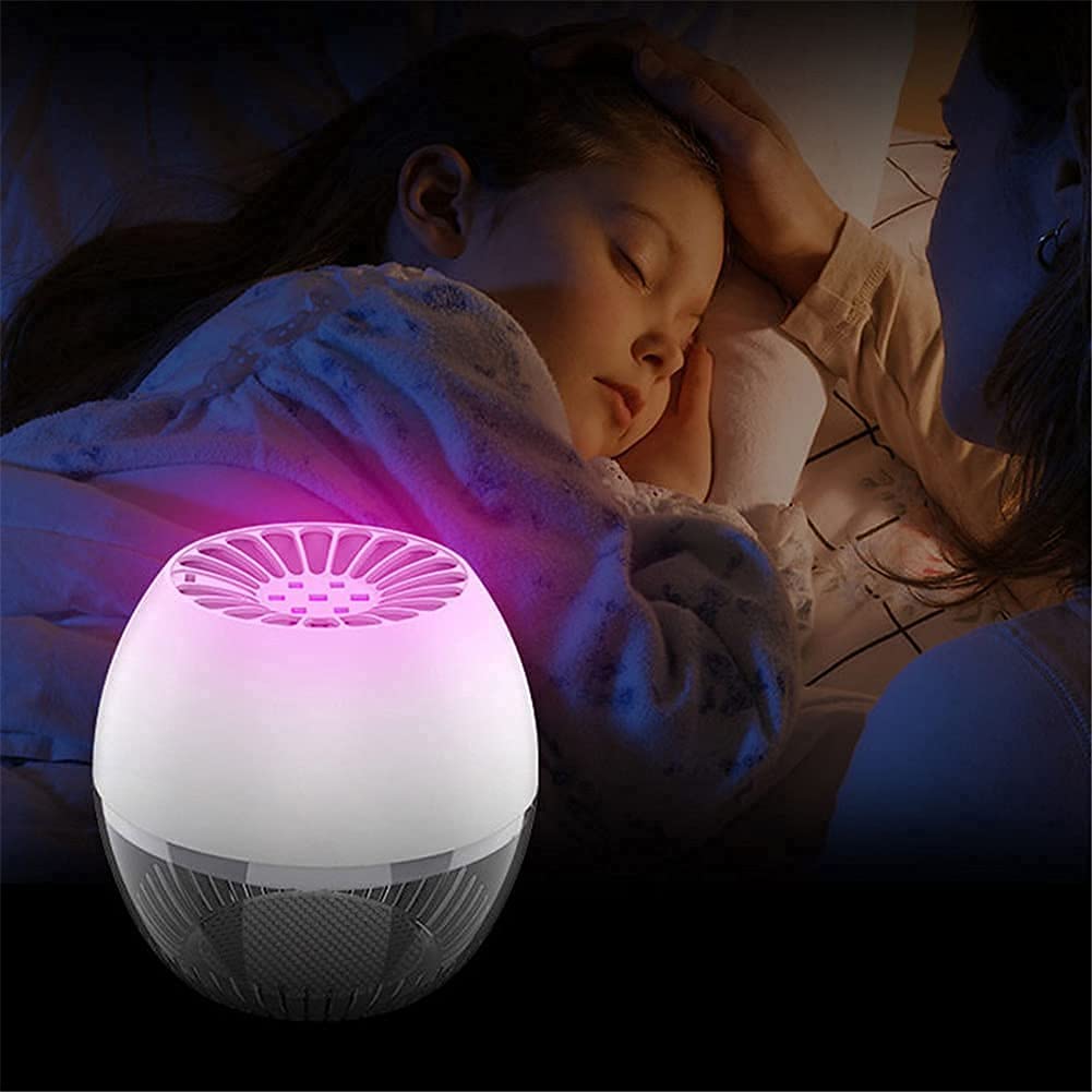 Lampe Anti-moustiques UV, USB LED Bug, Anti-moustiques, Anti-moustiques, Anti-rayonnement, répulsif Muggen, piège à Mouches pour Chambre, Cuisine, Bureau (Jaune)
