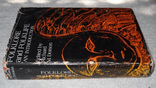 Folklore and Folklife An Introduction B0013FI0NU Book Cover