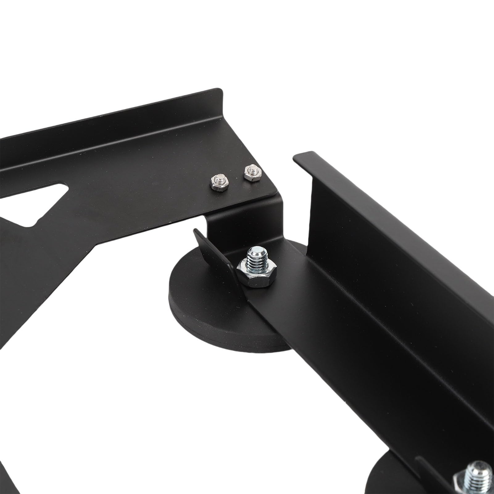 Kit de montaje magnético para satélites con núcleo de acero inoxidable, revestimiento resistente a los rayos UV y base magnética de goma, compatible con Mini, de 4 imanes de