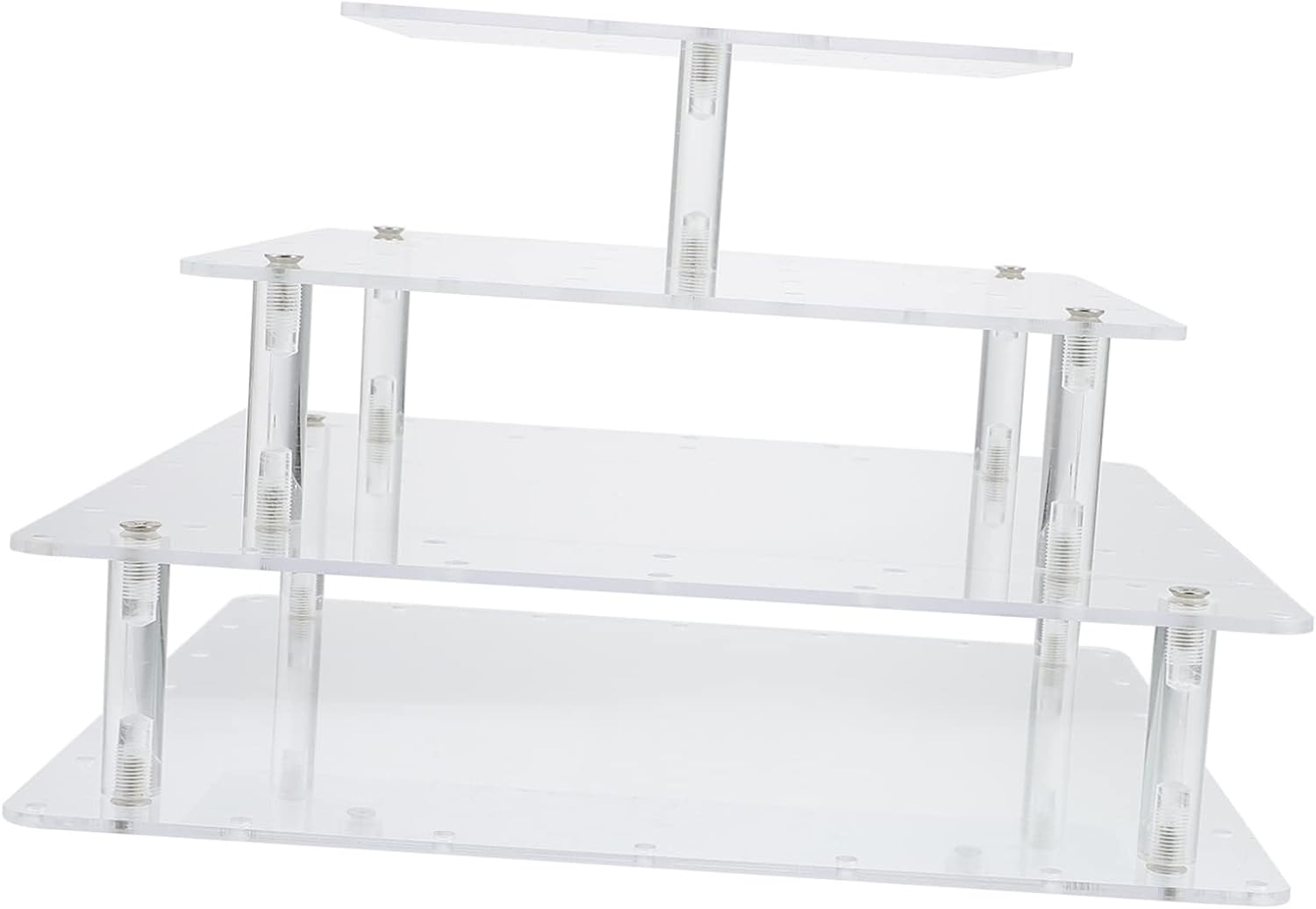 PRETYZOOM 1pc Clear Acrylic Lollipop Holder Dessert Bar Display Stand for Parties Supermarket Weddings Candy Storage Rack Smooth Edges