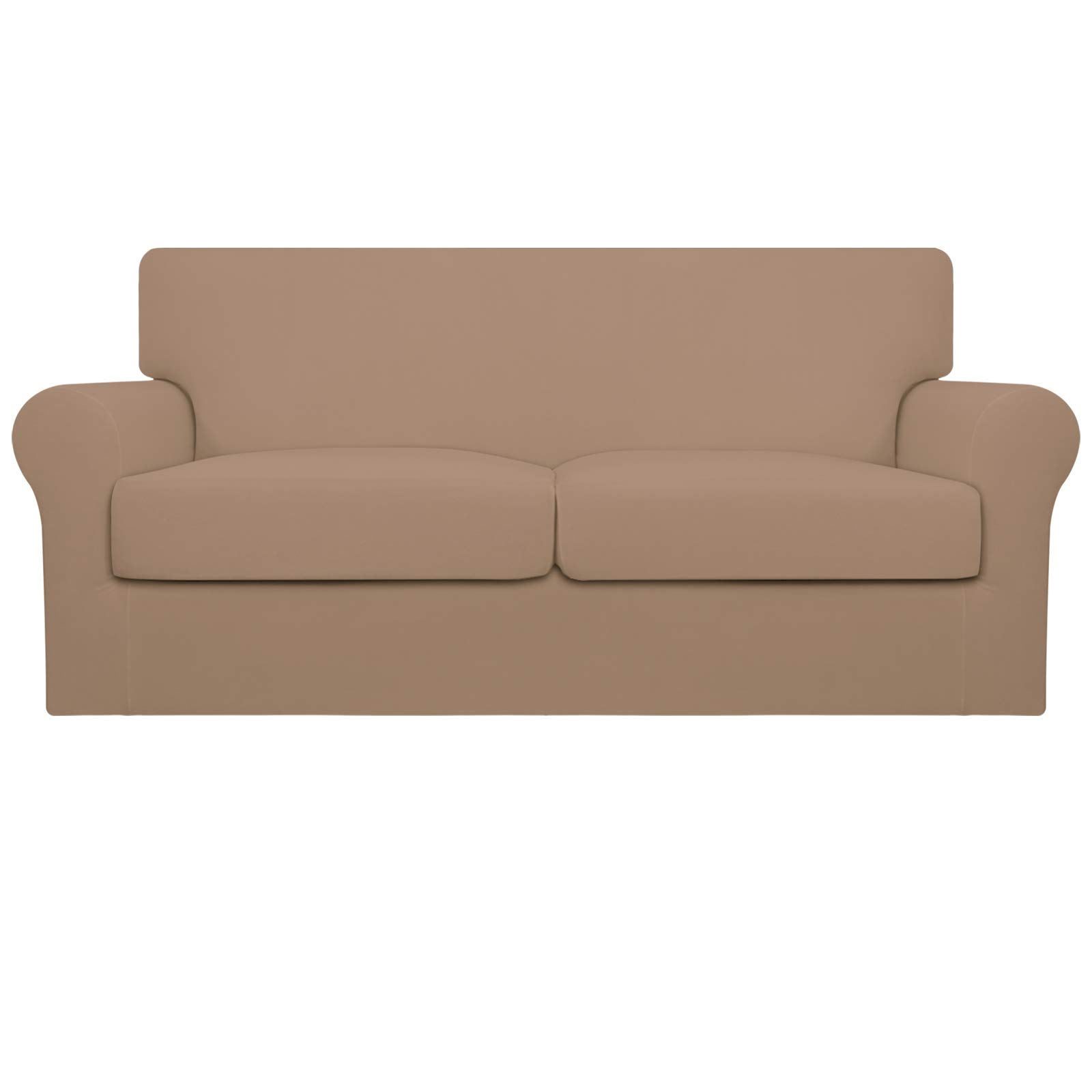 Easy-Going Stretch Oversized Loveseat Couch Cover for 2 Cushion Washable