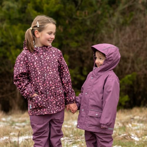 Image of JAN & JUL Waterproof Fleece Lined Rain Jacket, Raincoat for Toddlers and Kids