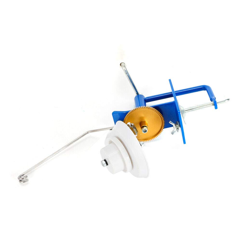 Yarn Ball Winder Jumbo,500g Capacity Large Metal Yarn/Fiber/Wool/String Ball Winder (Iron Base, Metal Gear)
