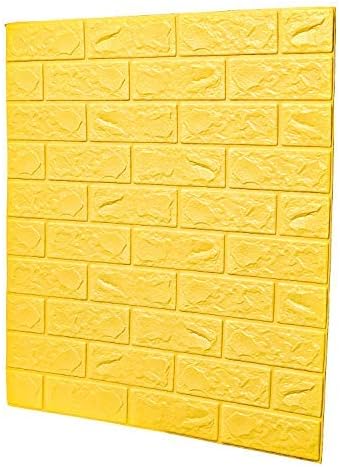 Amazon 壁紙研究所 超大判 白レンガ調 3dクッション 壁紙 3d壁紙 70 X77 立体壁紙 レンガ ウォールステッカー 軽量 壁紙シール 防水 断熱 タイル イエロー Bs2 10 壁紙 Amazon 壁紙研究所 超大判 白レンガ調 3dクッション 壁紙 3d壁紙 70 X77 立体壁紙 レンガ ウォールステッカー 軽量 壁紙シール 防水 断熱 タイル イエロー Bs2 10 壁紙