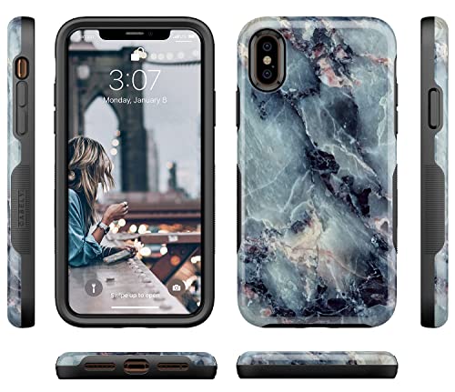Casely iPhone X/XS Case | Deep Sea | Blue Marble | Bold Protective Design by Casely - Image 3