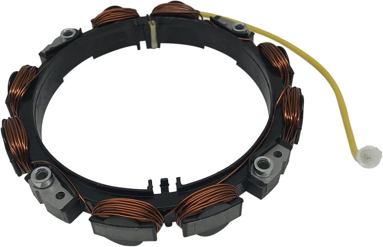 Stator Fits for John Deere X105 X106 X107 X110 X115R X116R X120 X125 X126 X145 Z225 Z325E Z365R with Ignition Coil Regulator Spark Plugs Alternator