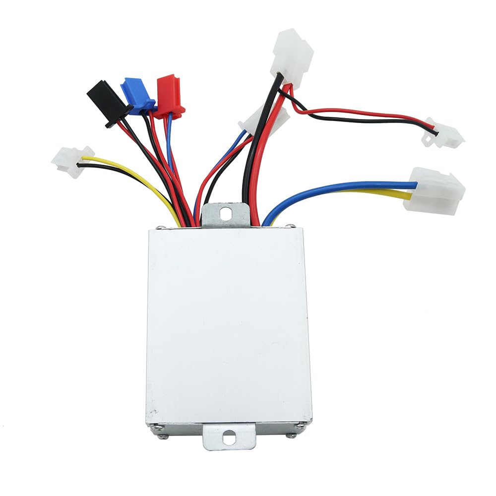 Centralina Monopattino Elettrico Accessori for scooter bici elettrica Motore spazzolato Controller e acceleratore Twist Grip 24V 36V 48V 250W 350W 500W 1000W Controllore Del Motore(48V 500W)