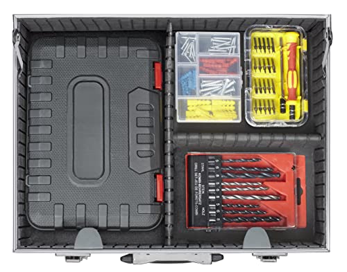 Set de 199 herramientas manuales en estuche de aluminio miniatura 7