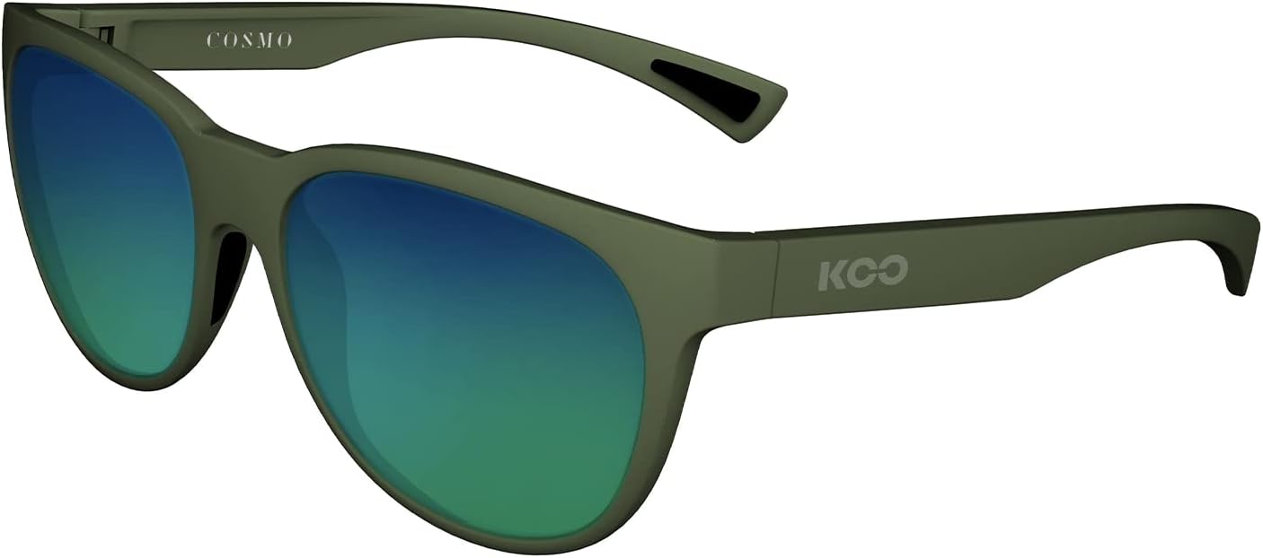 KOO Cosmo Sunglasses I Lifestyle Sunglasses for Everyday Wear - Olive Green Matt Green