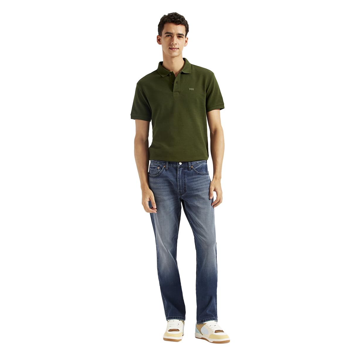 levi's Men's 511 Slim Fit Dark-Blue Jeans-picture-18