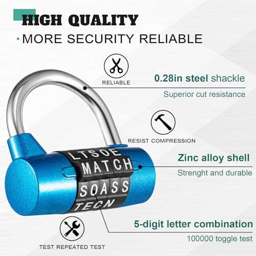 Shimeyao-4-Pcs-5-Letter-Combination-Lock-Heavy-Duty-Gym-Locker-5-Digit-Word-Locker-Keyless-Resettable-Lock-Metal-Lock-for-College-Gym-Locker-Toolbox-Hasp-CabinetLetter-Lock