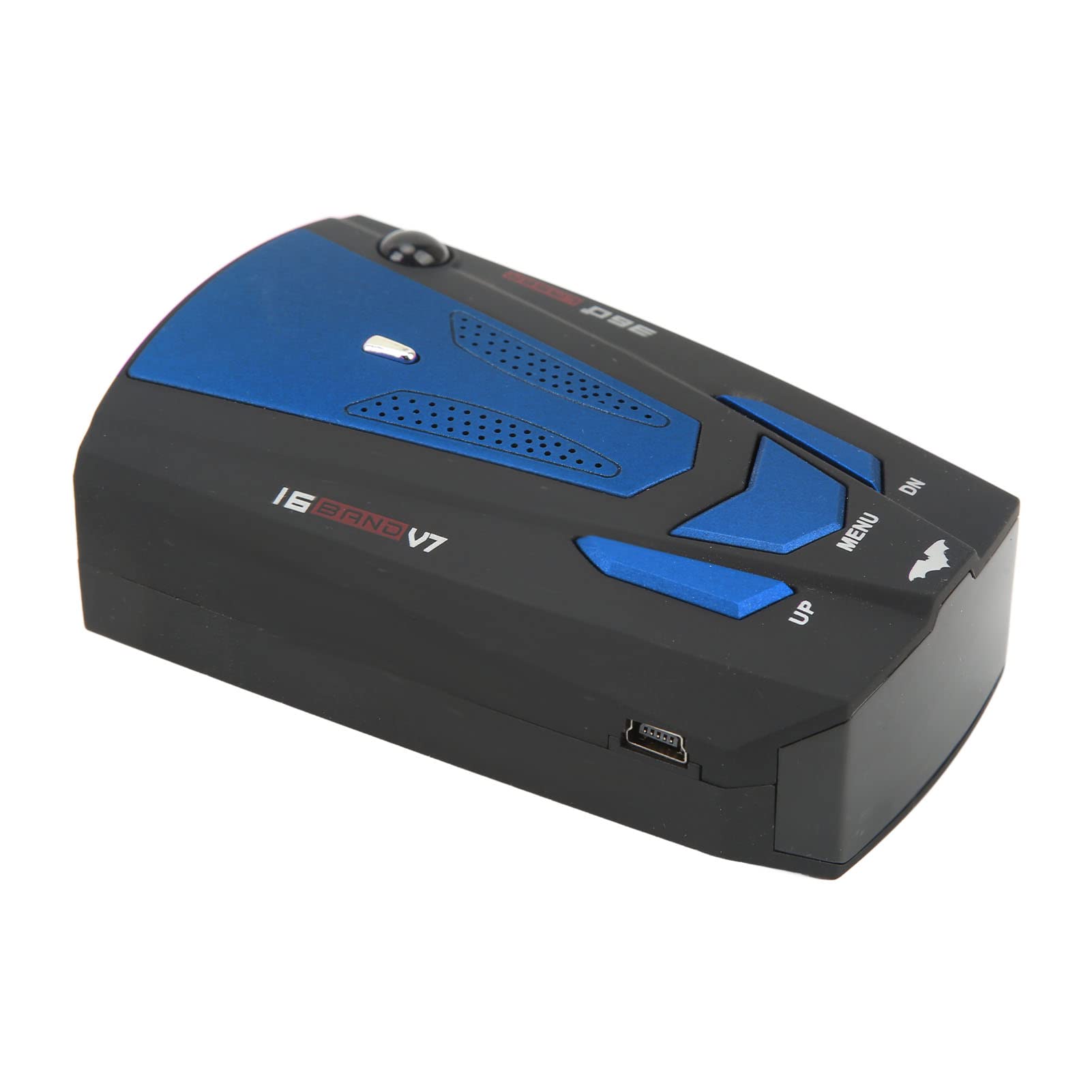 Cocoarm Détecteur de pour Voiture Dispositif de Détection de 360 Degrés Détection Portée de 200 à 800 M Alerte de Vitesse GPS Technologie Superhétérodyne avec Système de Mise en (Blue)