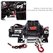 RC Car Winch, Automatic 5-11V Metal Winch for D90 Axial SCX10 Crawler Truck Heavy Duty 6.6lbs Capacity Off-Road Recovery Accessory‌
