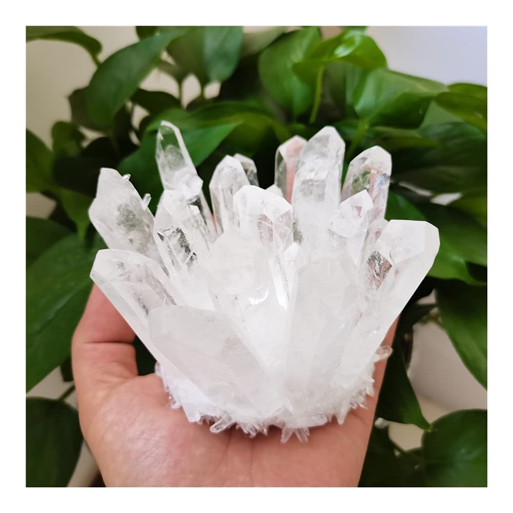 Natürlicher Aura Grün Titan Quarz / Bergkristall Cluster – Ca. 50g, Dekostein Für Meditation & Deko
