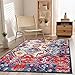 Status Contract 3 X 5 Feet Multi Printed Vintage Persian Carpet Rug Runner For Bedroom/Living Area/Home With Anti Slip Backing
