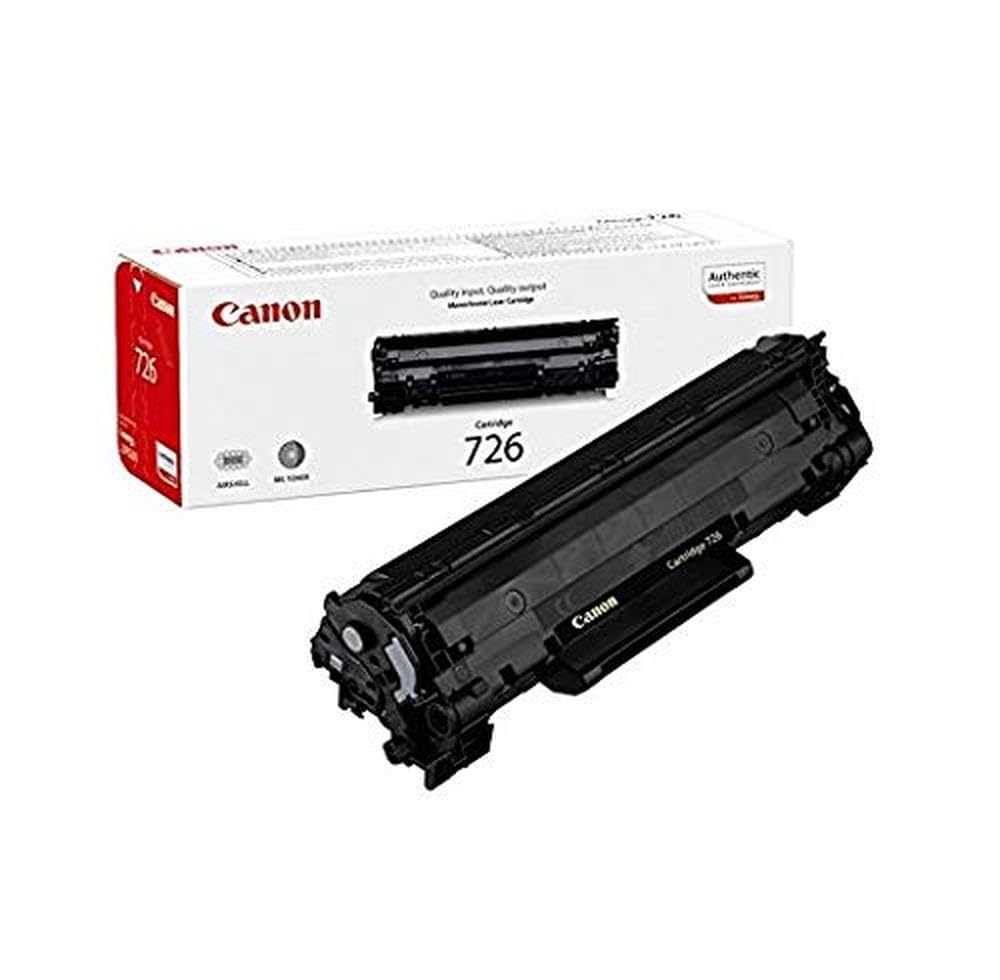 Canon 726 Cartucho de toner original Negro para Impresora Laser Isensys