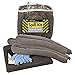 Buffalo Industries (92000)Universal Economy Quick-Response Spill Kit, 5 Gallon, Absorb Oil and Water-Based Fluids, Paint, Solvent, Acid, 15 Medium Bonded Pads, 3-4