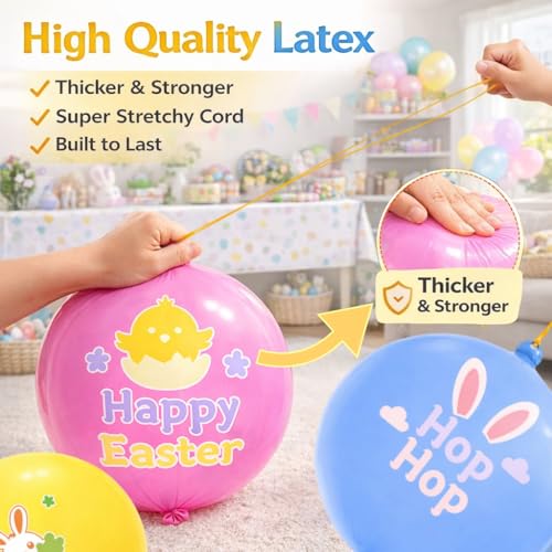52% Off Sean's Choice 30Pcs Easter Punch Balloons - Image 3