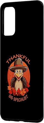 Miniatura 2 de Galaxy S20+ GIS Specialist Funny Thanksgiving Turkey & Fall Case