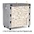 OutdoorLines Waterproof Firewood Rack Cover 4FT, Grey, 420D Oxford Fabric Firewood Log Storage Covering for Patio Logs Holder(Only Cover, No Rack)