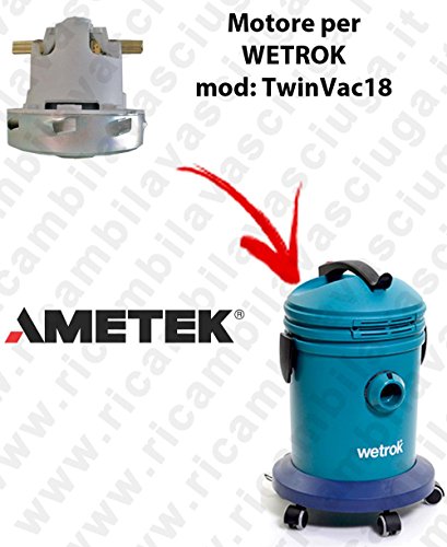 TWINVAC 18 MOTORE AMETEK aspirazione per
