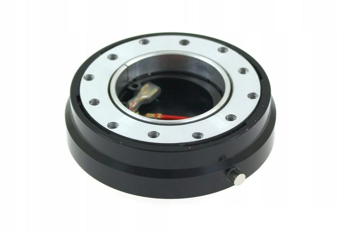 Adaptateur De Moyeu à Dégagement Rapide Pour Volant De 3 Pouces Deconnexion De Rehaussement Universel Pour Voiture Noir 94983138