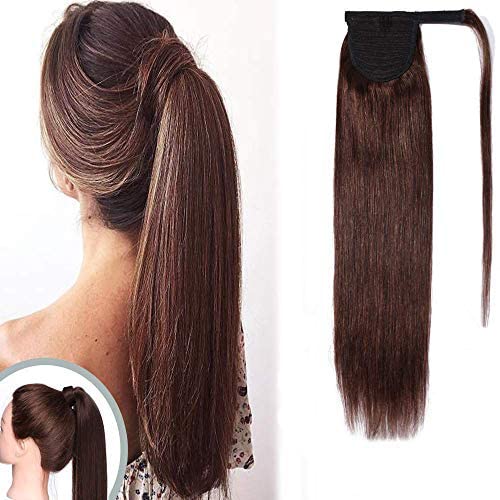 Down Clip in Ponytail Hair Extensions 18 Inch