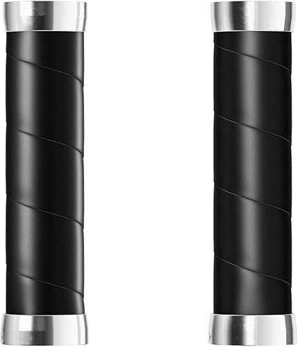 Brooks Slender Leather Grips (130 + 5.118 in) – Negro-New22 - Manillar unisex para adultos, bronce, estándar