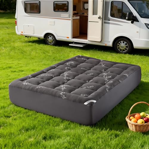 Image of BEDLORE RV Queen Mattress Topper , Pillow Top Mattress Pad